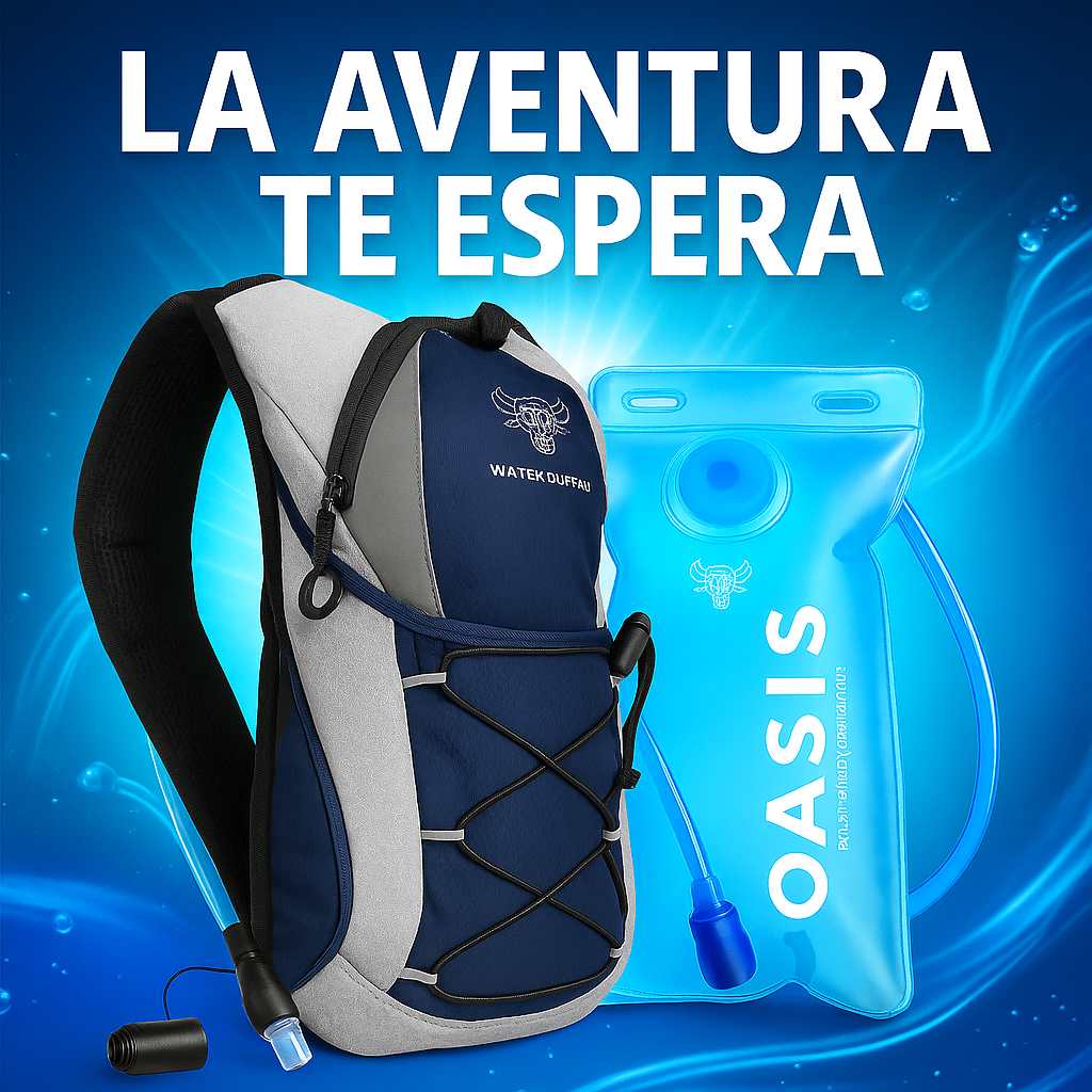 Mochila de hidratación para bolsa de agua (2 L)