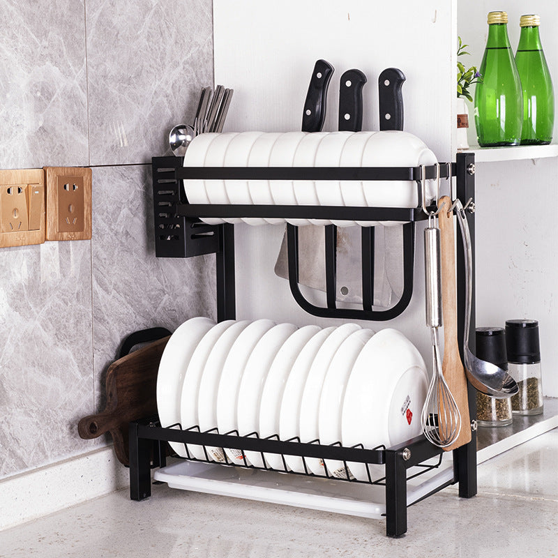 Estante de Secado de Platos de 2 Niveles 🍽️